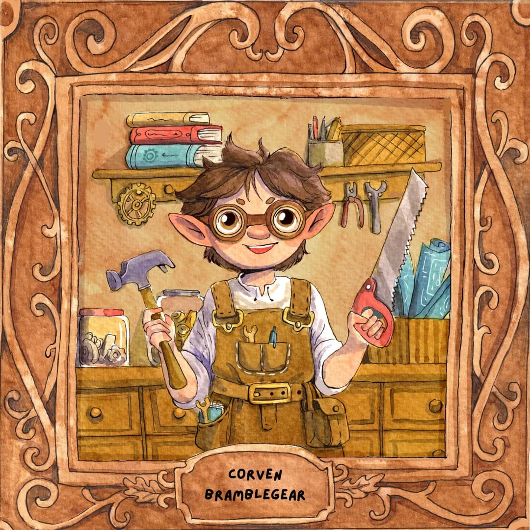 Portrait of Corven Bramblegear
